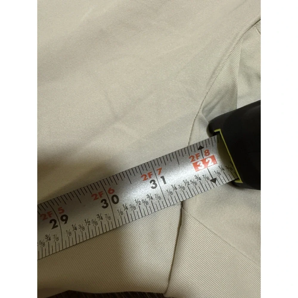 G/FORE G4 Straight Leg Cream Stone Golf Pants Men's Size 36x32 Khaki NEW NWT - Picture 8 of 9